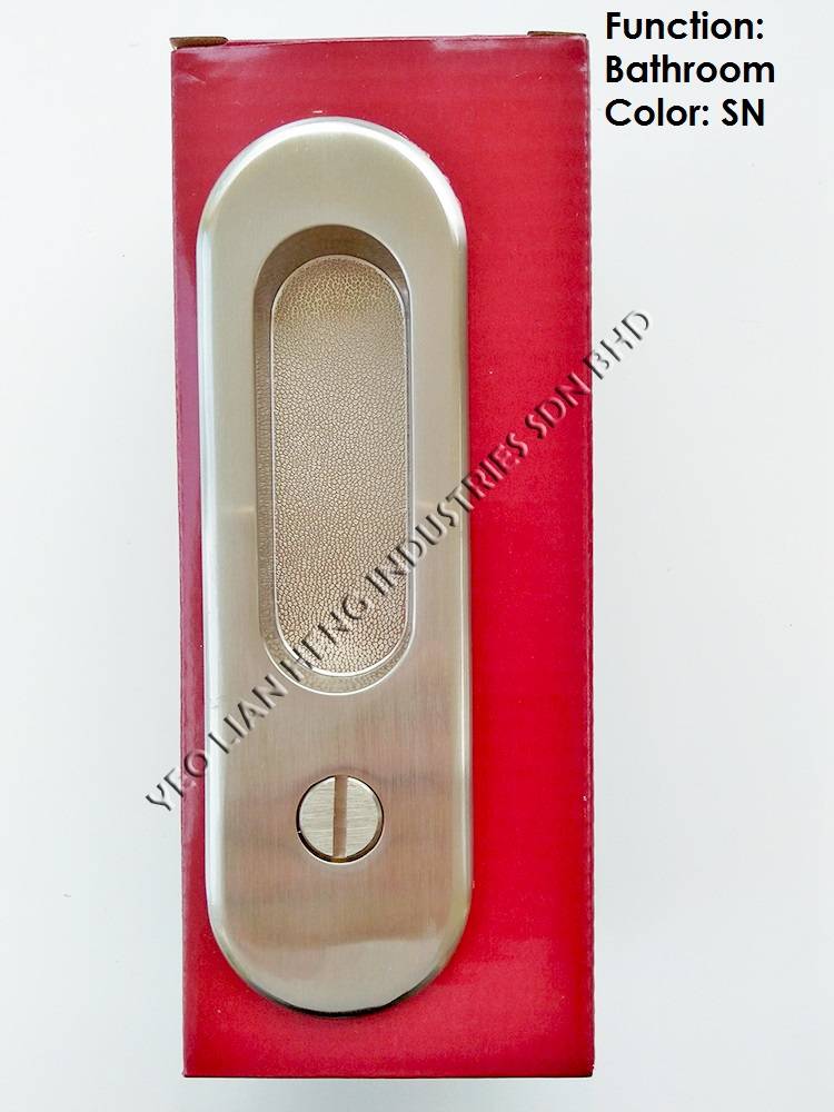 HAFELE SLIDING DOOR LOCK WITH HANDLE BATHROOM
