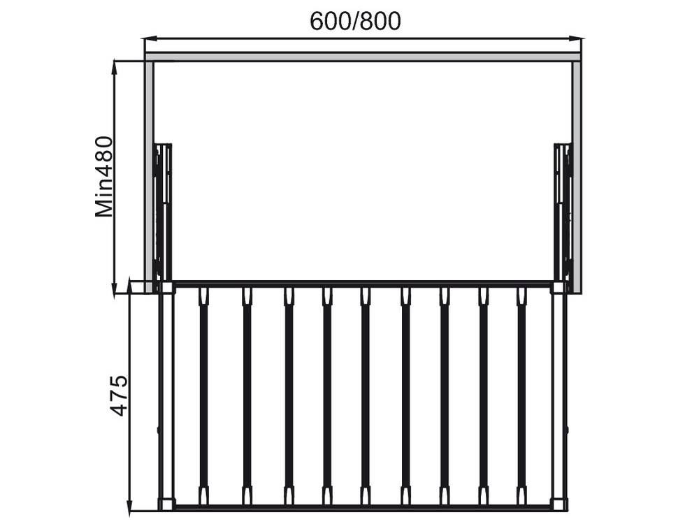 HAFELE PULL OUT TROUSER RACK