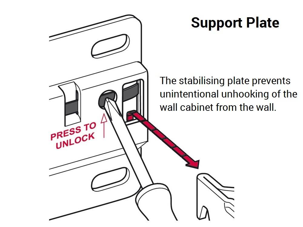 HAFELE HEAVY DUTY SUSPENSION BRACKET / HANGER / HANGING BRACKET